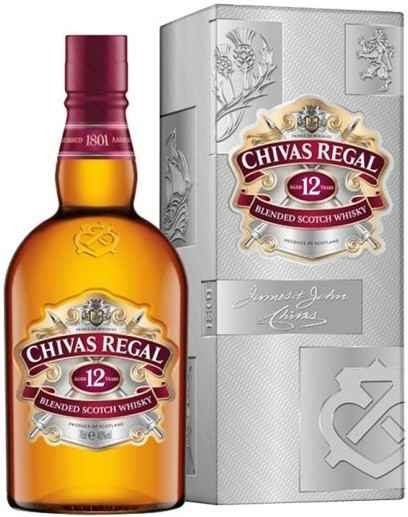 Chivas Regal 12 years old, with box, 0.7 л